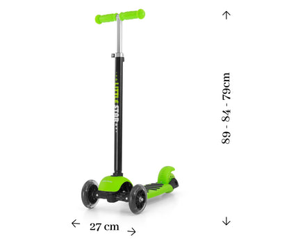 Ride On/Scooter 3In1 Little Star Verde Milly Mally