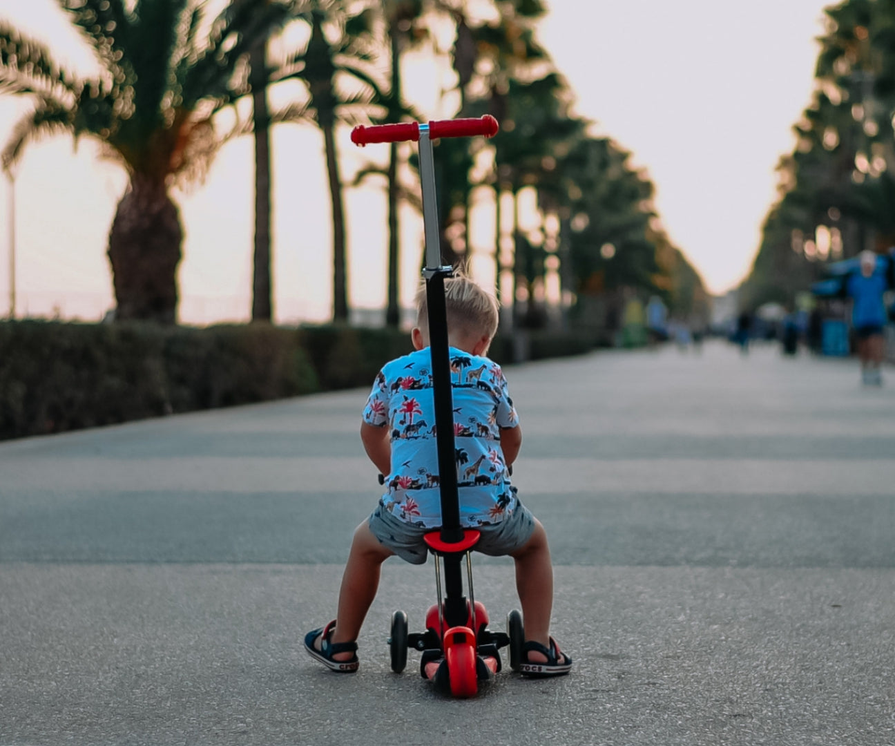 Ride On/Scooter 3In1 Little Star Vermelho Milly Mally