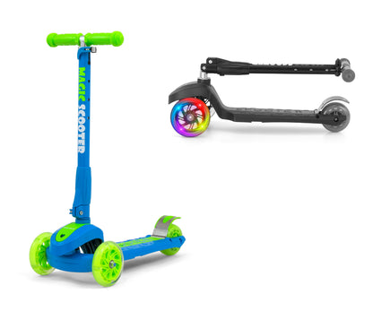 Scooter Magic Azul-Verde Milly Mally