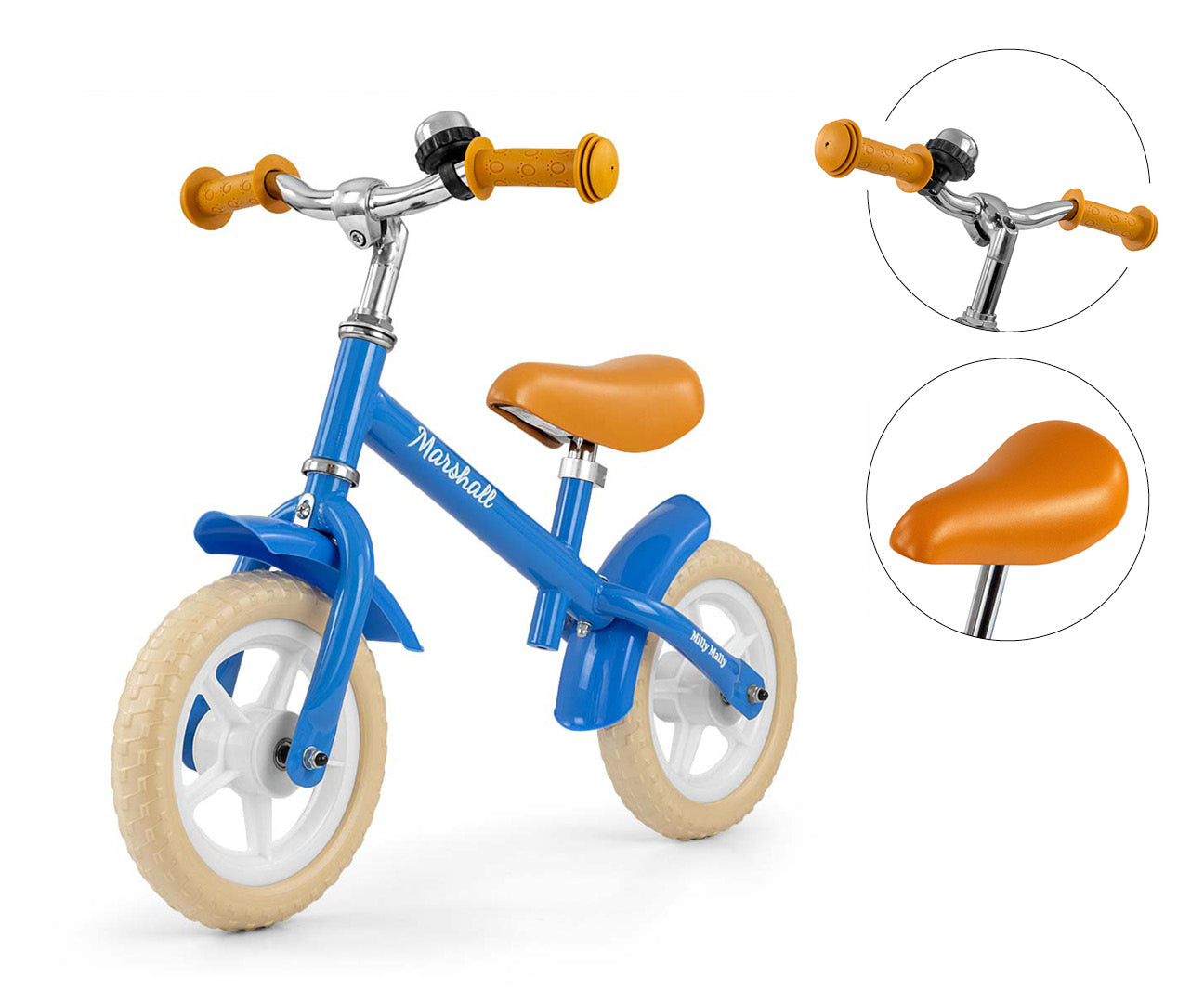 Bicicleta Marshall Azul Milly Mally