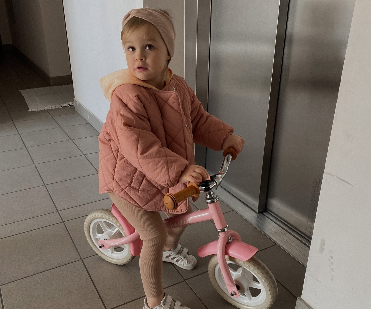 Bicicleta Marshall Cor-De-Rosa Milly Mally