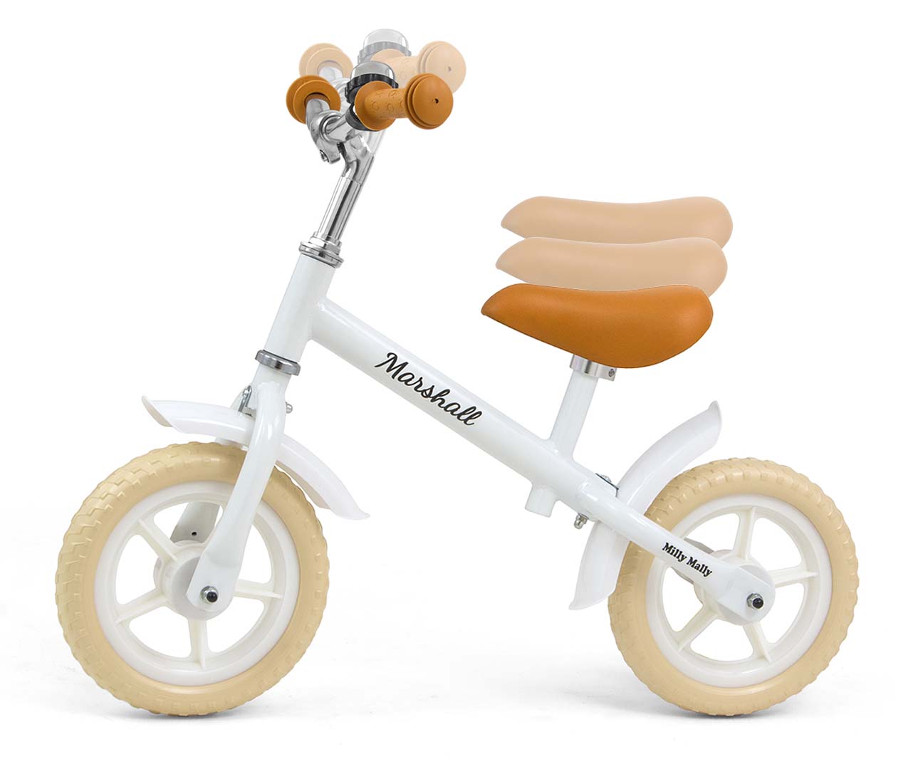 Bicicleta Marshall Branco Milly Mally