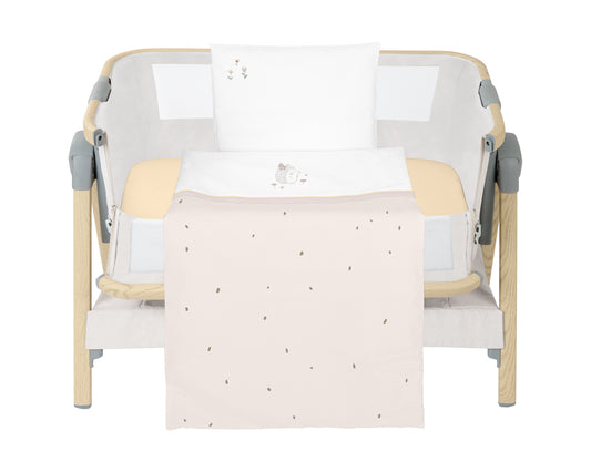 Conjunto de cama para mini berço Hedge-hugs de 3 peças Kikkaboo