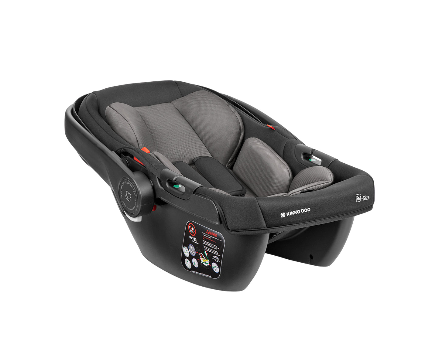 Carrinho de bebé 3 em 1 Modena com alcofa, cinzento escuro