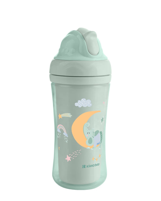 Copo Moony Me Mint PP com Palhinha de Silicone 220ml Kikkaboo