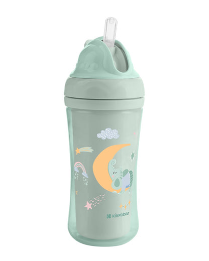 Copo Moony Me Mint PP com Palhinha de Silicone 220ml Kikkaboo