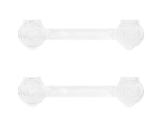 Fechos multiusos 2 unidades Transparentes