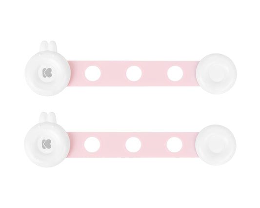 Fechos multiusos 2 unidades Rosa