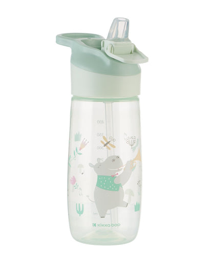 Copo PP com palha 450ml Music Fest Mint Kikkaboo