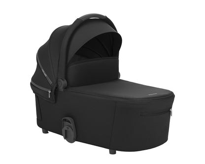 Carrinho de passeio Naya 2 em 1 com alcofa, preto
