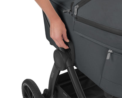Carrinho de bebé 2 em 1 Naya Grey com alcofa