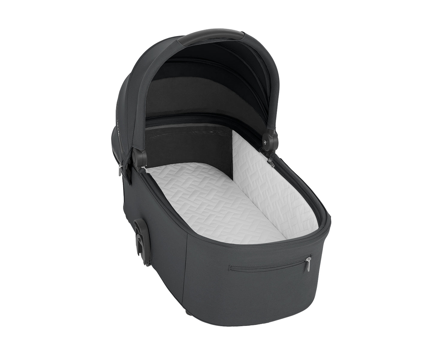 Carrinho de bebé 2 em 1 Naya Grey com alcofa