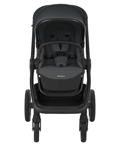 Carrinho de bebé 2 em 1 Naya Grey com alcofa