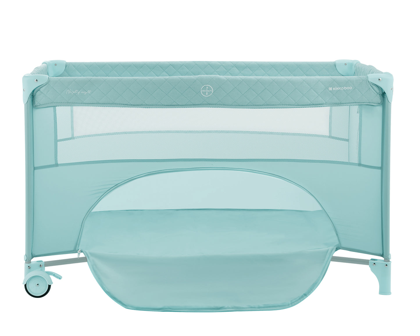 Cama de viagem Nighty Night Mint de 2 andares