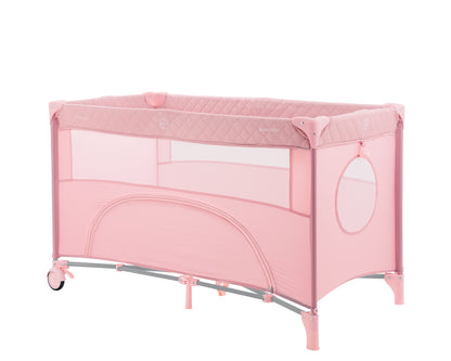 Cama de viagem Nighty Night Pink de 2 andares
