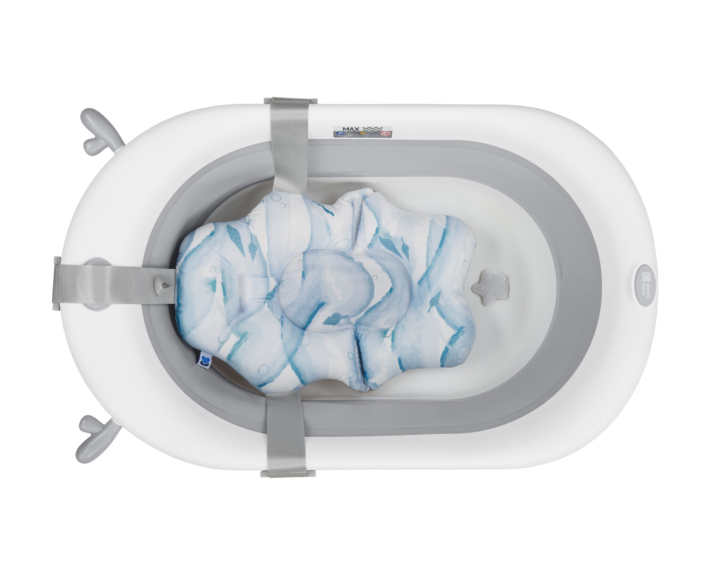 Suporte para banheira Nubo Seashell Soft Azul