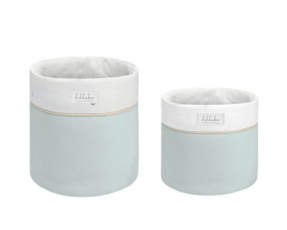 Conjunto de 2 cestos para creche - Ovelha Sonolenta de 22 cm e 18 cm
