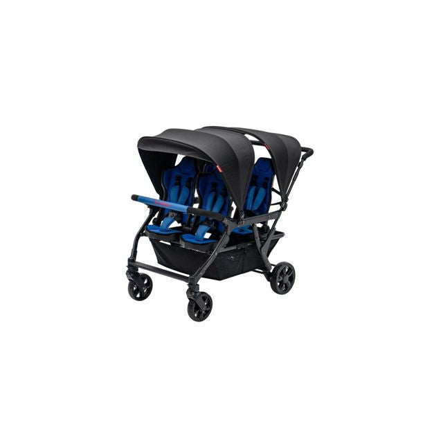 Carrinho De Bebé 4 Lugares Assises Reversíveis Dsp4 Azul Familidoo