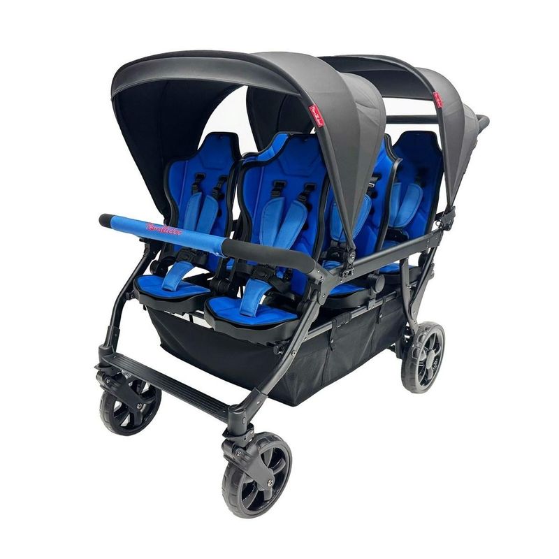 Carrinho De Bebé 6 Lugares Assises Reversíveis Dsp6 Azul Familidoo