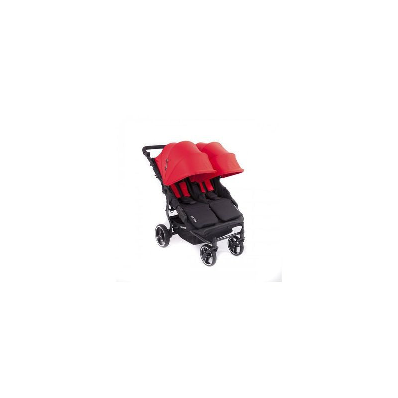 Carrinho De Bebé Double Baby Monsters Easy Twin 3S - Vermelho Baby Monsters