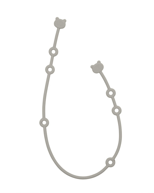 Corrente de chupeta de silicone Platinum Sand