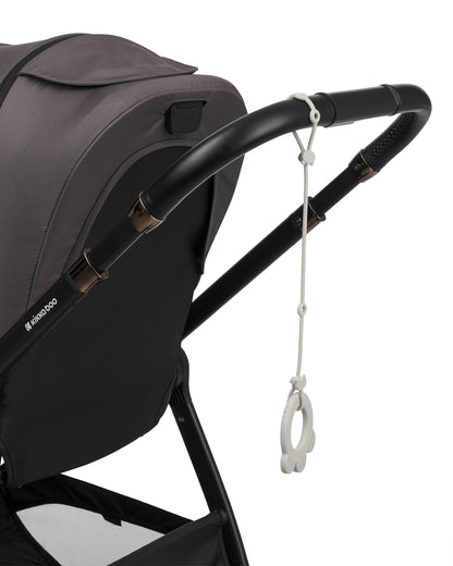 Corrente de chupeta de silicone Platinum Sand