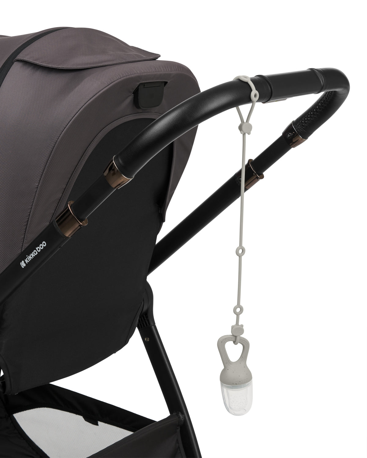 Corrente de chupeta de silicone Platinum Sand