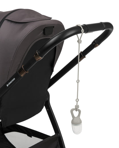 Corrente de chupeta de silicone Platinum Sand