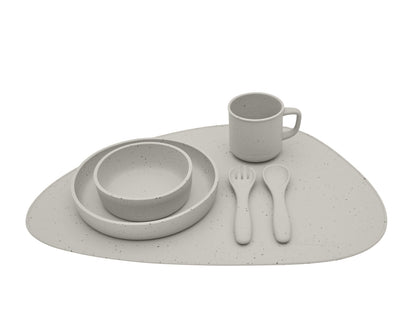 Individual de mesa de silicone Platinum Sand Kikkaboo