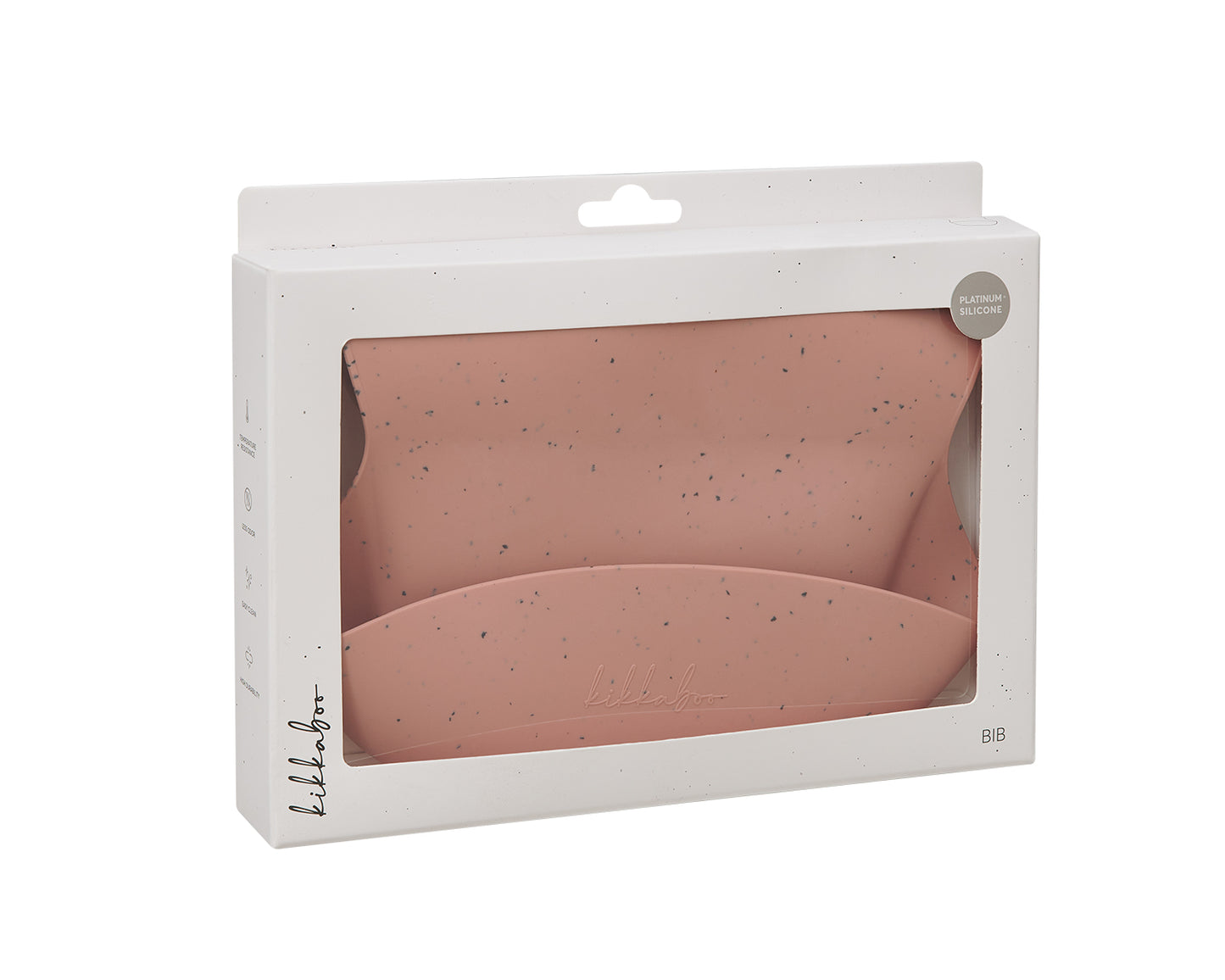 Babete em silicone Platinum Blush Kikkaboo
