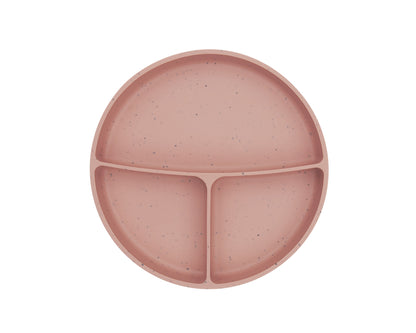 Prato de Silicone com base de sucção Blush Platinum Kikkaboo