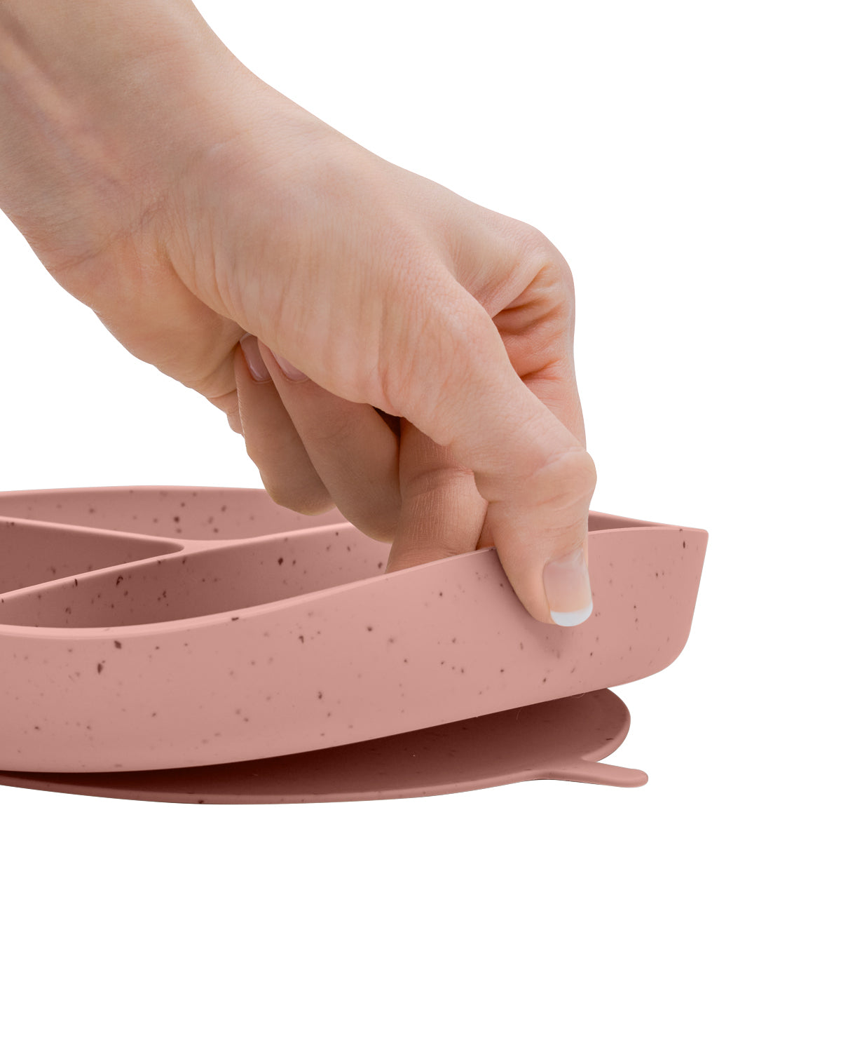 Prato de Silicone com base de sucção Blush Platinum Kikkaboo