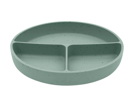 Prato dividido com base de sucção em silicone Sage Platinum