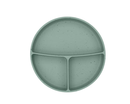 Prato de Silicone com base de sucção Sage Platinum Kikkaboo