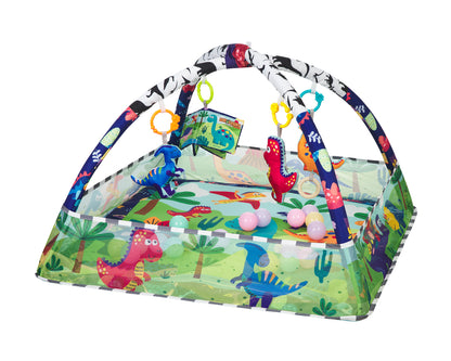 Ginásio Dino Forest com 18 bolas