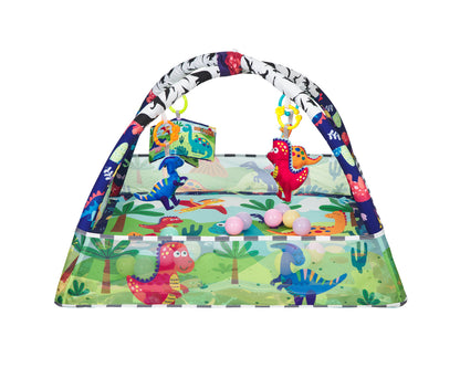 Ginásio Dino Forest com 18 bolas