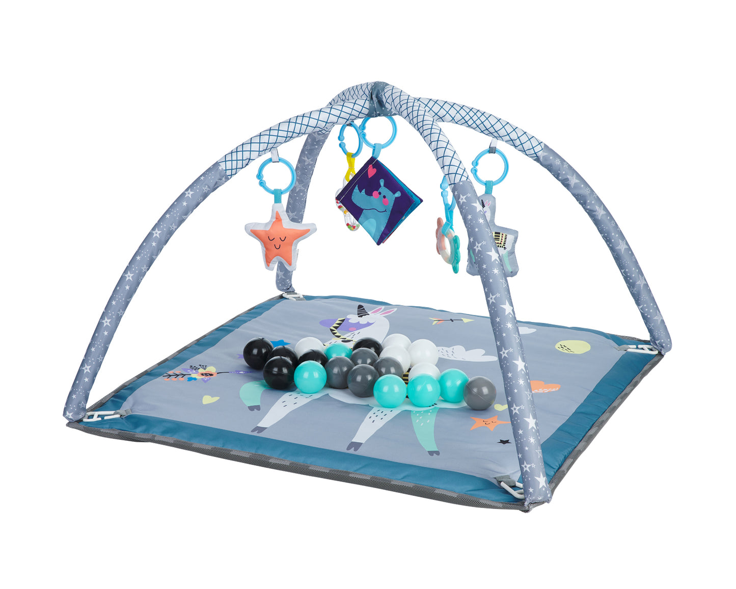 Ginásio Happy Lama com 18 bolas