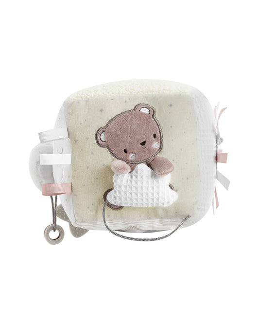 Cubo de Peluche Dream Big Bege Kikkaboo