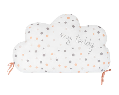Conjunto de almofadas de peluche para berço My Teddy