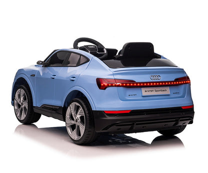 Veículo A Bateria Audi E-Tron Sportback 4X4 Azul Milly Mally