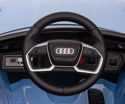 Veículo A Bateria Audi E-Tron Sportback 4X4 Azul Milly Mally