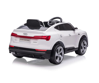 Veículo A Bateria Audi E-Tron Sportback 4X4 Branco Milly Mally