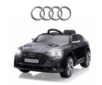 Veículo A Bateria Audi E-Tron Sportback Preto Milly Mally