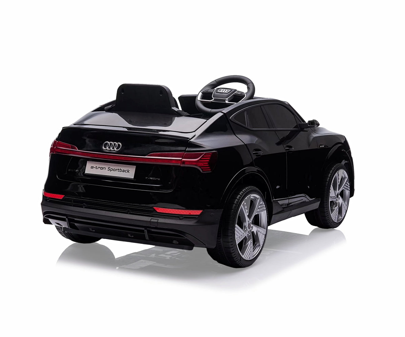 Veículo A Bateria Audi E-Tron Sportback Preto Milly Mally