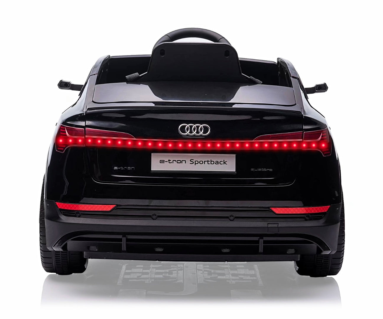 Veículo A Bateria Audi E-Tron Sportback Preto Milly Mally