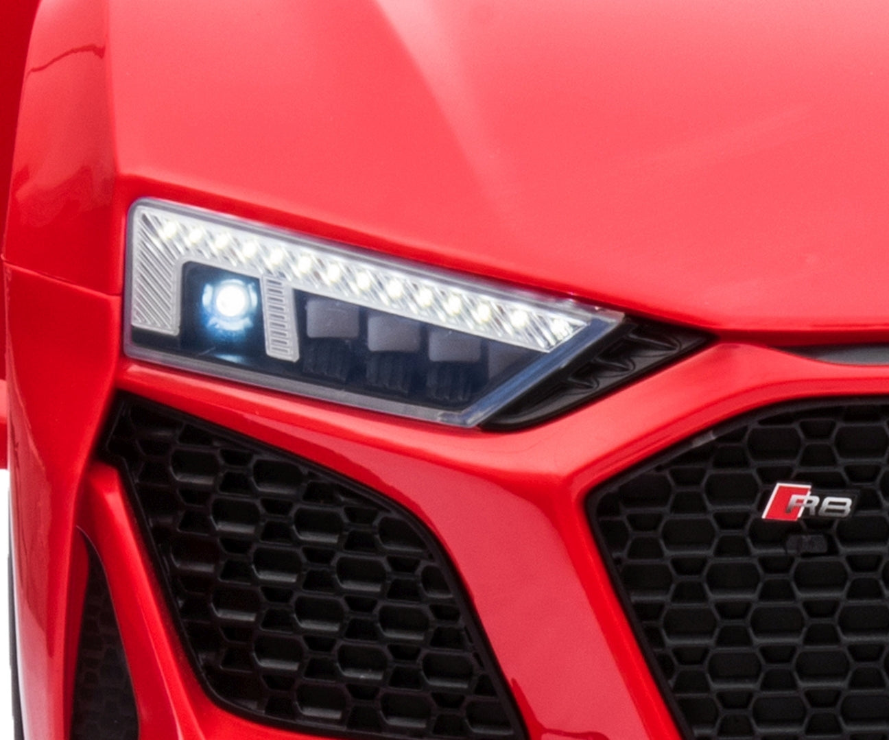 Veículo A Bateria Audi R8 Spyder Vermelho Milly Mally