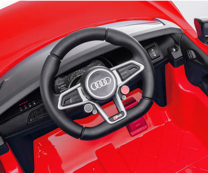 Veículo A Bateria Audi R8 Spyder Vermelho Milly Mally
