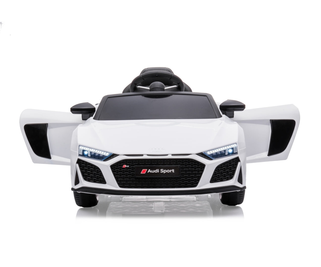 Veículo A Bateria Audi R8 Spyder Branco Milly Mally