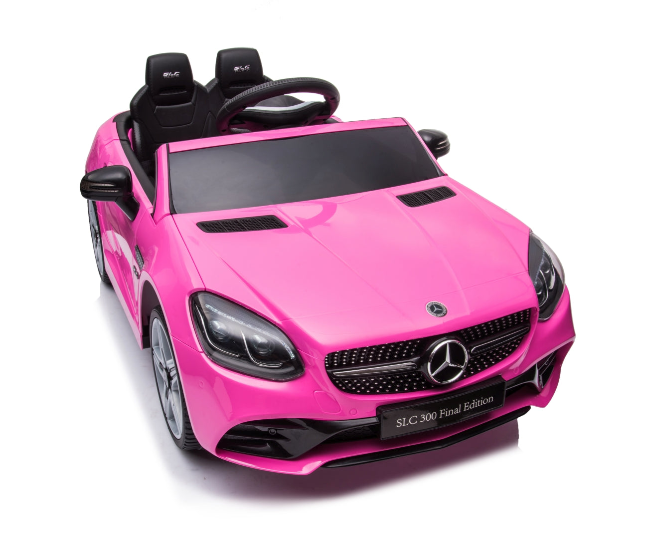 Ride-on Mercedes-Benz Slc Cor-De-Rosa Veículo A Pilhas Milly Mally
