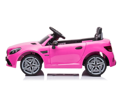 Ride-on Mercedes-Benz Slc Cor-De-Rosa Veículo A Pilhas Milly Mally